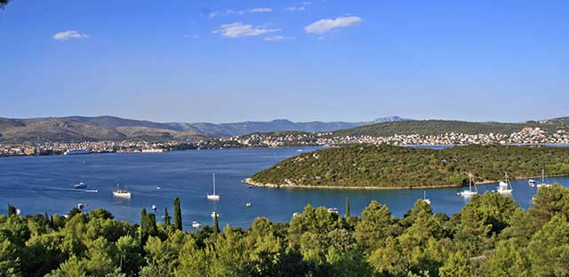 Riviera Okrug-Trogir Racetinovac Bay