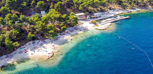 Riviera Okrug-Trogir Rudej Beach