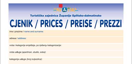 Turistička zajednica Općine Okrug-Cjenik-Privatni iznajmljivači